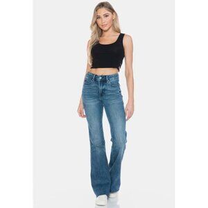 NWT ⭐ Just Dropped! ⭐ Judy Blue High Rise Tummy Control Cut Hem Flare Jeans